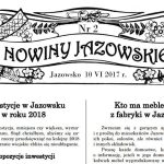 „Nowiny Jazowskie” nr 2 „Nowiny Jazowskie” nr 2