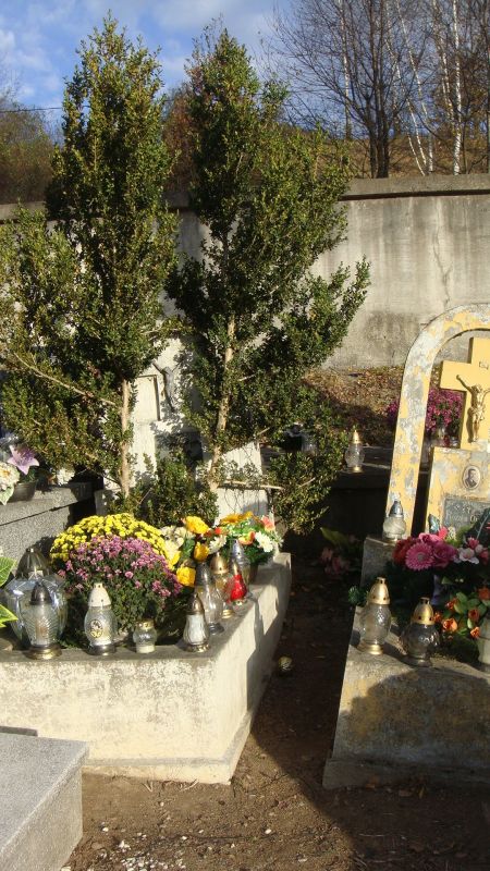Jazowsko cmentarz stare nagrobki 431
