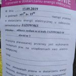 W piątek 13-ego – część Jazowska bez prądu od 9:00 do 15:00 W piątek 13-ego – część Jazowska bez prądu od 9:00 do 15:00