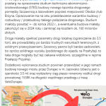 Przetarg nieograniczony – droga Jazowsko – Szczawnica /opracowanie studium/