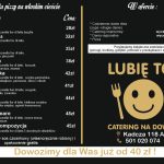 Dzisiaj startuje – LUBIĘ TO, Catering, Anna Pawlik
