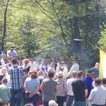Uroczystości na Przysłopie